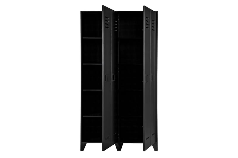 Stijn garderobeskab Sort [fsc] - Opbevaring - Skab - Skabe - Omklædningsskabe